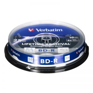 MDISC BD-R Verbatim MDISC BD-R 25GB 4x 10szt. spindle
