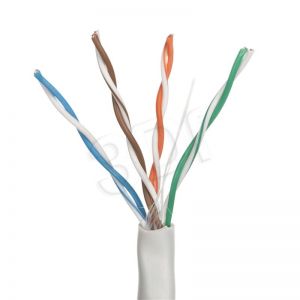 Kabel UTP Alantec KIU5PVC305 ( kat.5e PVC 305m szary )
