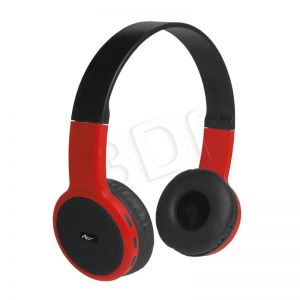 Słuchawki nauszne z mikrofonem ART AP-B05 (czarno-czerwone Bluetooth)