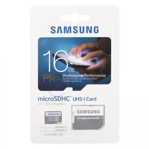 Samsung micro SDHC Pro 16GB Class 10