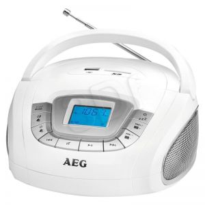 Radioodtwarzacz przenośny AEG SR 4373 biało-szare