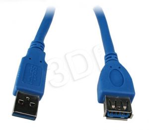Kabel Gembird ( USB A - USB A F-M 1.8m czarny )