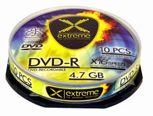 DVD-R Extreme 1166 4,7GB 16x 10szt. cake