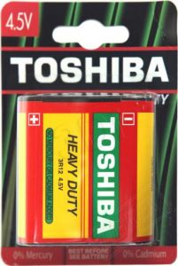Baterie cynkowo-węglowe Toshiba 3R12 BP-1HW blister 1 szt.