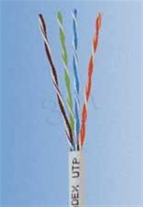 Kabel UTP Madex ( kat.5e 100m drut szary ULTRALINK )
