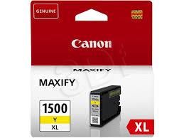 Tusz Canon żółty PGI-1500XLY=PGI1500XLY=9195B001, 12 ml.
