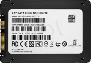 Dysk SSD ADATA Ultimate SU700 ASU700SS-480GT-C ( SSD 480GB ; SATA III )