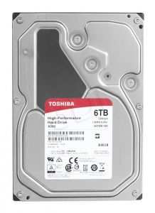 Dysk HDD Toshiba X300 HDWE160EZSTA ( HDD 6TB ; 3.5\" ; SATA III ; 128 MB ; 7200 obr/min )