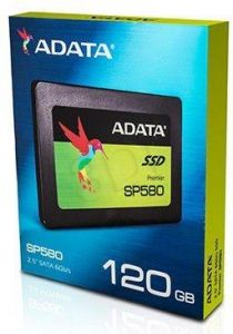 Dysk SSD ADATA SP580 ASP580SS3-120GM-C ( SSD 120GB ; 2.5\" ; SATA III )