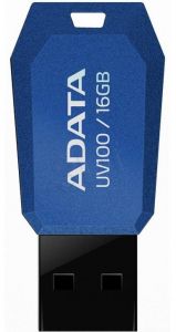 Adata Flashdrive UV100 16GB USB 2.0 czarno-niebieski