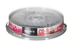 CD-R Sony 10CDQ80NSPD 700MB 48x 10szt. spindle