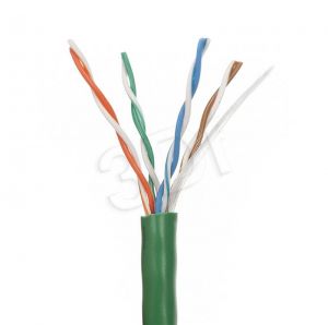 Kabel UTP Alantec KIU5LINKA100GN ( kat.5e PVC 100m linka zielony )