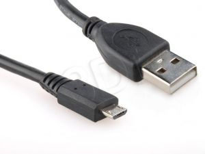 Kabel Gembird ( micro USB - USB M-M 0.5m czarny )