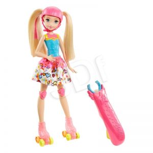 Mattel Barbie na wrotkach DTW17