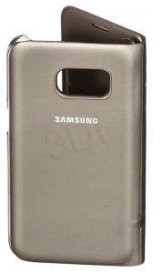 Etui SAMSUNG  do Galaxy S7 LED View Cover Złoty EF-NG930PFEGWW