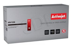Toner Activejet ATK-715N (do drukarki Kyocera, zamiennik TK-715 supreme 34000str. czarny)