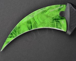 Nóż Fadecase Karambit Emerald 1027