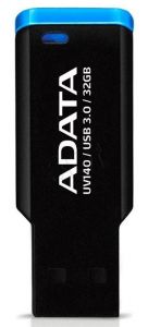 Adata Flashdrive UV140 32GB USB 3.0 czarno-niebieski