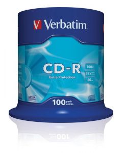 CD-R Verbatim 700MB 52x 100szt. spindle