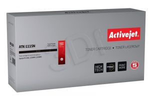 Toner Activejet ATK-1115N (do drukarki Kyocera, zamiennik TK-1115 supreme 1600str. czarny)