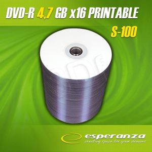DVD-R Esperanza 1300 4,7GB 16x 100szt. spindle