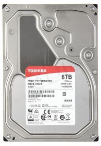 Dysk HDD Toshiba X300 HDWE160UZSVA ( HDD 6TB ; 3.5\" ; SATA III ; 7200 obr/min )