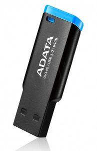 Adata Flashdrive UV140 64GB USB 3.0 czarno-niebieski