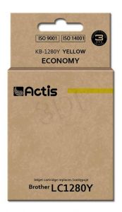 Tusz Actis KB-1280Y (do drukarki Brother, zamiennik LC1280Y standard 19ml yellow)
