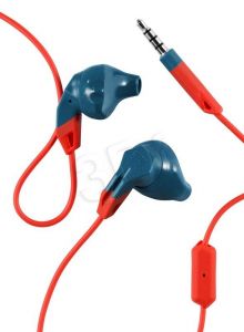 Słuchawki douszne z mikrofonem JBL Grip 200 (niebiesko-czerwone)