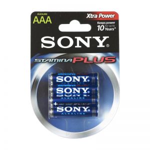 Sony Bateria alkaliczna AAA AM4B4D blister 4szt.