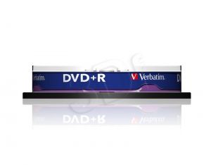 DVD+R Verbatim 4,7GB 16x 10szt. spindle AZO