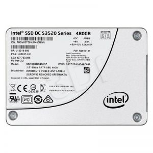 Dysk SSD Intel S3520 SSDSC2BB480G701 ( SSD 480GB ; 2.5\" ; SATA III )