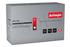 Toner Activejet ATH-51N (do drukarki Hewlett Packard, zamiennik Q7551A supreme 7200str. czarny)