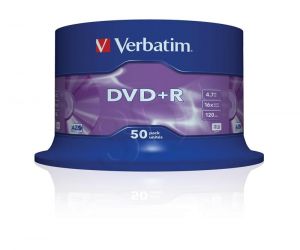 DVD+R Verbatim 4,7GB 16x 50szt. spindle AZO
