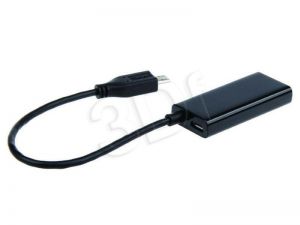 Adapter Gembird MHL - HDMI + micro USB M-F