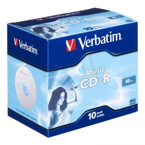 CD-R Verbatim Audio 700MB 16x 10szt. case