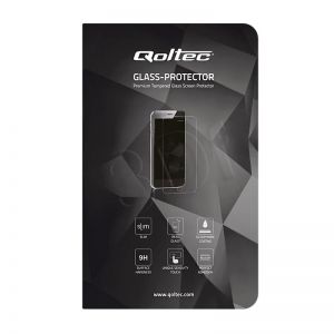 Szkło ochronne Qoltec Premium 51412 do urządzeń Apple iPhone 7 / białe 3D