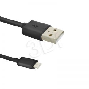 QOLTEC ZASILACZ SIECIOWY 12W 5V 2.4A | USB + KABEL USB TYPC