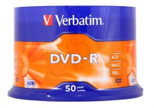 DVD-R Verbatim 4,7GB 16x 50szt. spindle