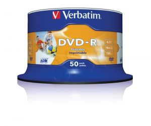 DVD-R Verbatim 4,7GB 16x 50szt. spindle AZO