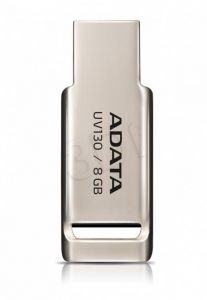 ADATA FLASHDRIVE DASHDRIVE 8GB USB 2.0 GOLD/SILVER