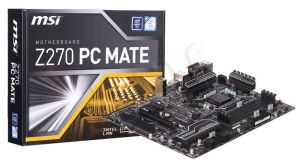 Płyta główna MSI Z270 PC MATE ( LGA 1151 ; 4x DDR4 DIMM ; ATX ; CrossFire )