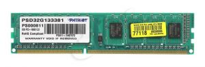 Patriot SIGNATURE DDR3 DIMM 2GB 1333MHz (1x2GB) PSD32G133381