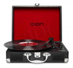 Gramofon przenośny Denon ION Vinyl Motion czarny