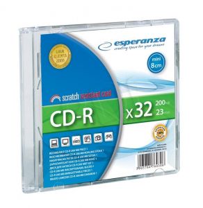 CD-R Mini Disc Esperanza 2081 200MB 32x 1szt. slim
