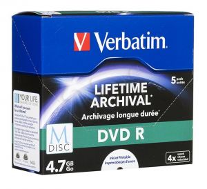 MDISC DVD R Verbatim MDISC DVD R 4,7GB 4x 5szt. case