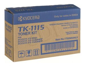 Toner Kyocera TK-1115 (do drukarki Kyocera, oryginał 1T02M50NL0 1600str. czarny)