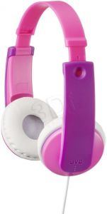 Słuchawki dla dzieci JVC HA-KD7-P-E  różowo-fiol.