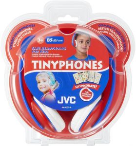 Słuchawki dla dzieci JVC HA-KD7-R-E  czerwono-nieb.