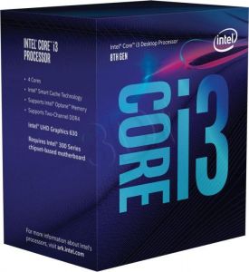 Procesor Intel Core i3-8100 I3-8100 BX80684I38100 961060 ( 3600 MHz (min) ; 3600 MHz (max) ; LGA 115